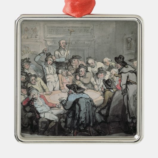 危険部屋 メタルオーナメント (正面)