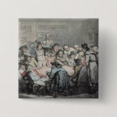 危険部屋 缶バッジ (正面)