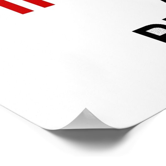 危険高電圧 ポスター (角)