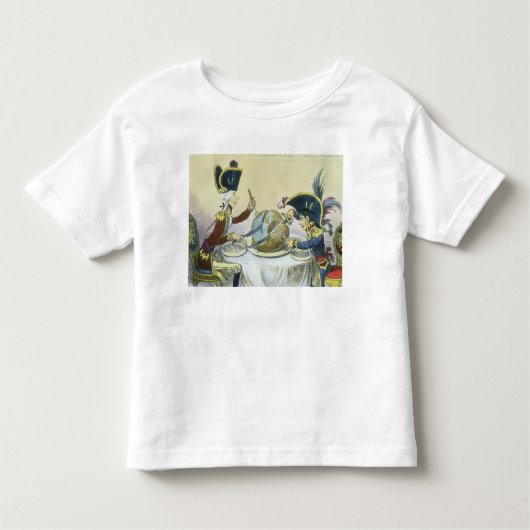 危険1805年のプラムプディング トドラーTシャツ (正面)