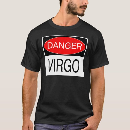 危険 - おとめ座 楽しい占星術 Tシャツ 帽子 マグカップ (正面)