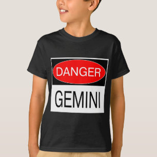 危険 - ふたご座 おもしろ占星術 Tシャツ 帽子 マグカップ