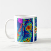 危険 コーヒーマグカップ (左)