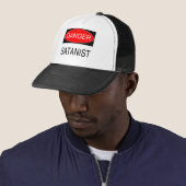 危険 - サタニスト ジョークTシャツ サタン マグ ハット バッグ (インサイチュ)