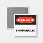 危険、ショップホリク – マグネット (正面/裏面)