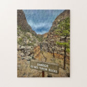 危険 ジグソーパズル (縦)