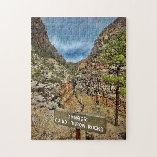 危険 ジグソーパズル (縦)