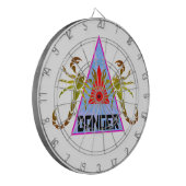 危険 ダーツボード (正面左)