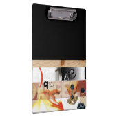 危険 – デジタルコラージュアート – クリップボード (右)