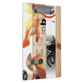 危険 – デジタルコラージュアート – クリップボード (右)