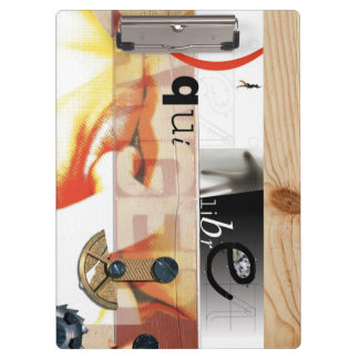 危険 – デジタルコラージュアート – クリップボード