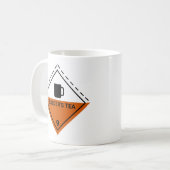 危険 – ビルダーズティーマグカップ コーヒーマグカップ (正面左)