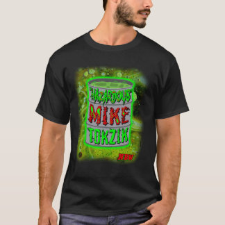 "危険"マイクTokzik NBWレスリングシャツ Tシャツ