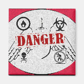 危険!!! マグネット (正面)