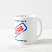 危険-モダンなPOWERPOP コーヒーマグカップ (正面右)