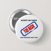 危険-モダンなPowerpop 缶バッジ (正面&裏面)