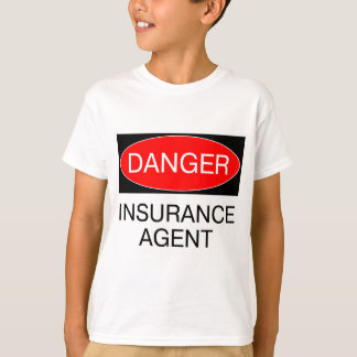 危険 - 保険外交員 ジョークTシャツ マグカップ 帽子 バッグ Tシャツ