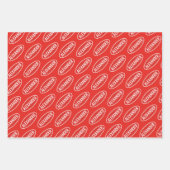 危険:名前/単語のカスタマイズおもしろいユニークノベルティ ラッピングペーパーシート (正面3)