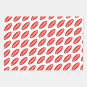 危険:名前/単語のカスタマイズおもしろいユニークノベルティ ラッピングペーパーシート (正面2)