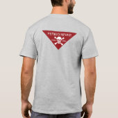 危険 地雷 アンゴラ Tシャツ (裏面)