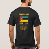 危険 地雷 モザンビーク Tシャツ (裏面)