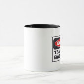 危険: 悪い気分のコーヒー・マグの先生 マグカップ (中央)
