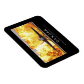 危険：感動的引用文 マグネット (右側)