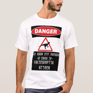 危険: 猛禽 Tシャツ