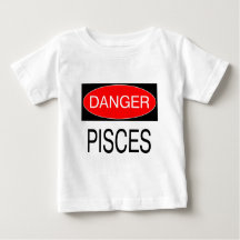 危険 – Pisces おもしろい Astrology T-Shirt Hat Mug