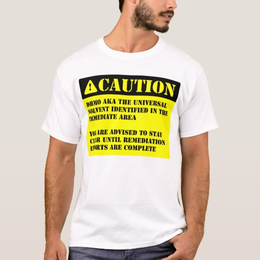 危険 Tシャツ (正面)