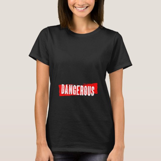 危険 Tシャツ (正面)