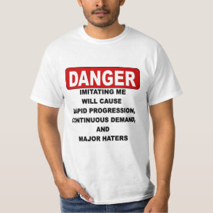 危険 Tシャツ