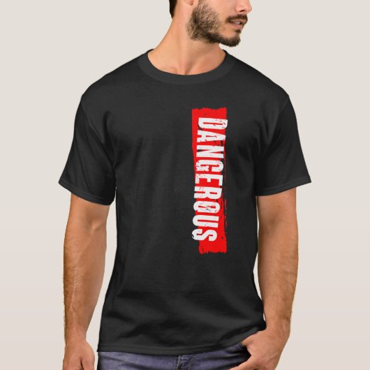 危険 Tシャツ (正面)