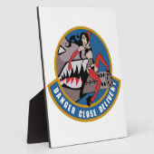 危険CLOSE DELIVERY VELCRO CHERAL PATCH - FULL C フォトプラーク (側面)