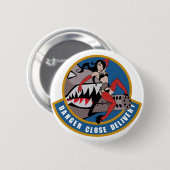 危険CLOSE DELIVERY VELCRO CHERAL PATCH - FULL C 缶バッジ (正面&裏面)