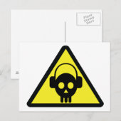 危険DJ ポストカード (正面/裏面)