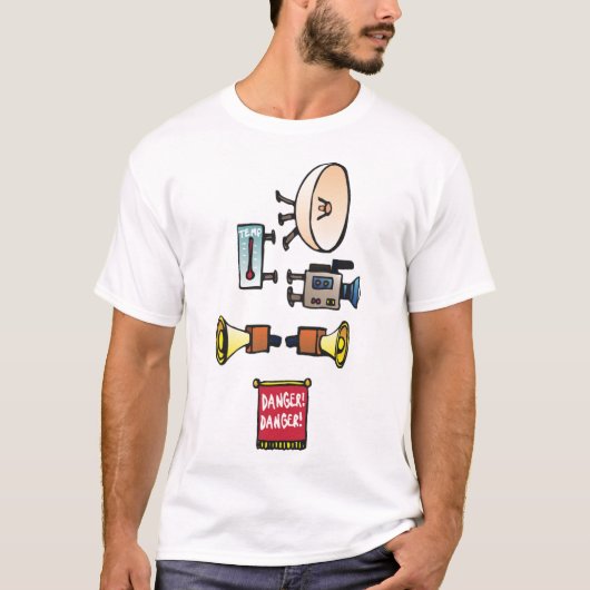 危険Tシャツ Tシャツ (正面)