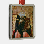 即位させたマドンナおよび子供、c.1260 メタルオーナメント (右)