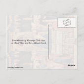 即位したマドンナと聖者フラ・アンジェリコ ポストカード (裏面)