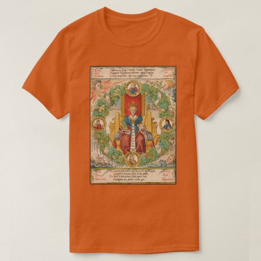 即位した哲学2 Tシャツ (デザイン正面)