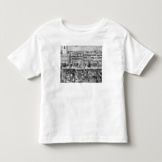 即位の行列の部分 トドラーTシャツ (正面)