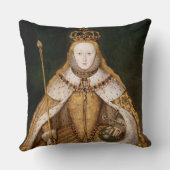 即位ローブのエリザベス女王一世 クッション (裏面)