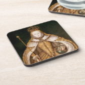 即位ローブのエリザベス女王一世 コースター (左側)