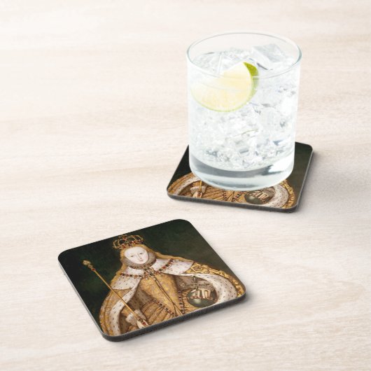 即位ローブのエリザベス女王一世 コースター (右側)