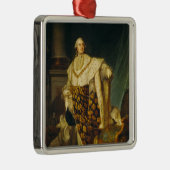 即位ローブのフランスのルイXVI王 メタルオーナメント (右)