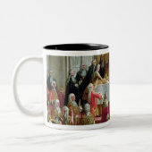 即位 ツートーンマグカップ (左)