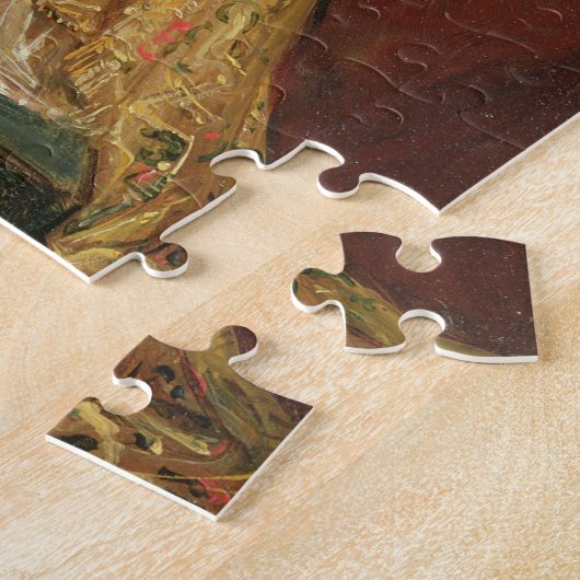 即位Oを取るビクトリア(1819-1901年)女王 ジグソーパズル (側面)