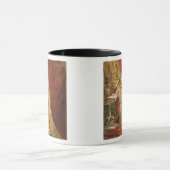 即位Oを取るビクトリア(1819-1901年)女王 マグカップ (中央)