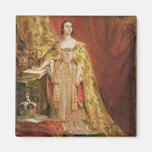 即位Oを取るビクトリア(1819-1901年)女王 マグネット