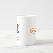 即刻のリクルーター ボーンチャイナマグカップ (正面)